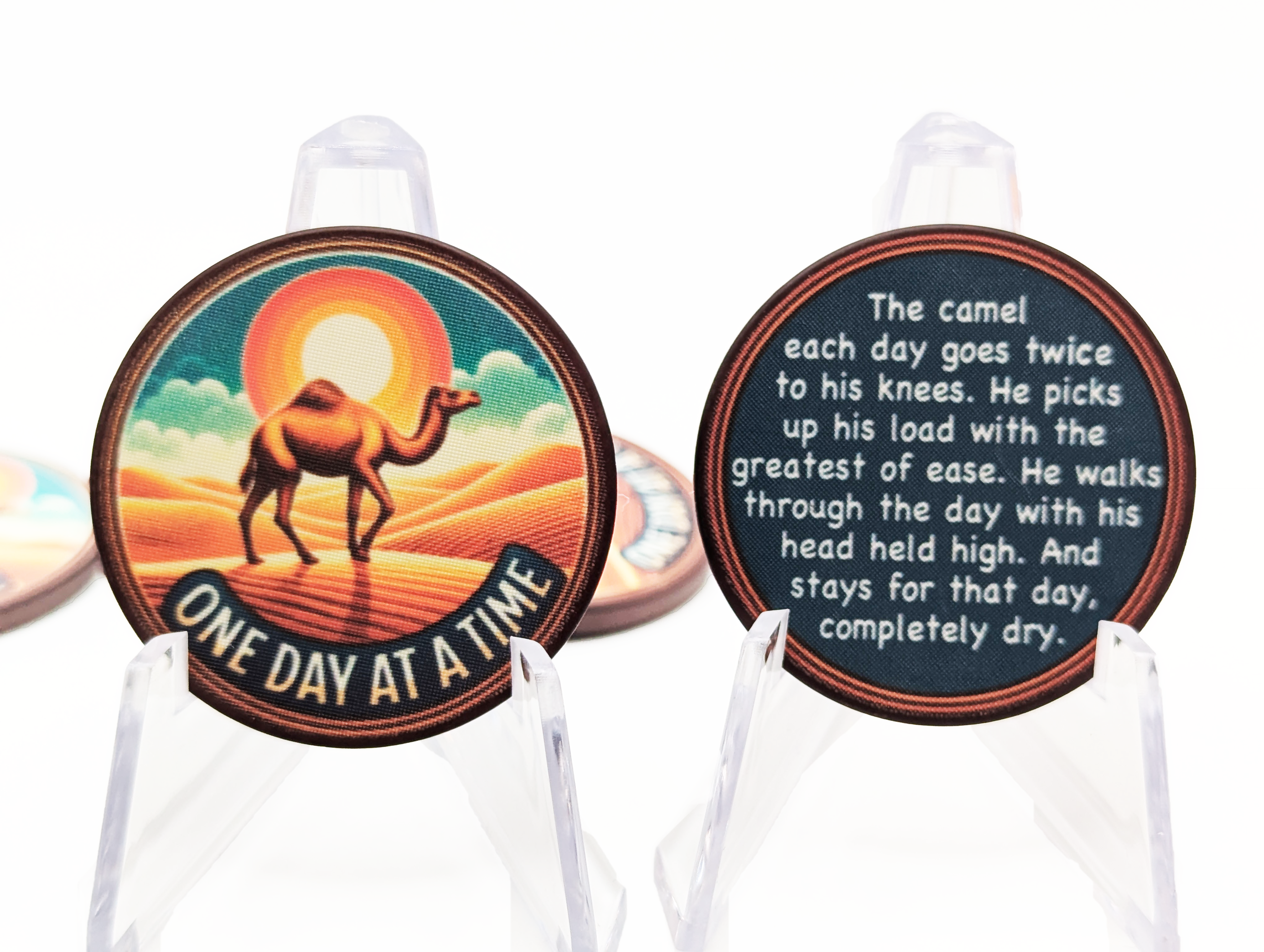 "Camel Poem" Recovery Chip