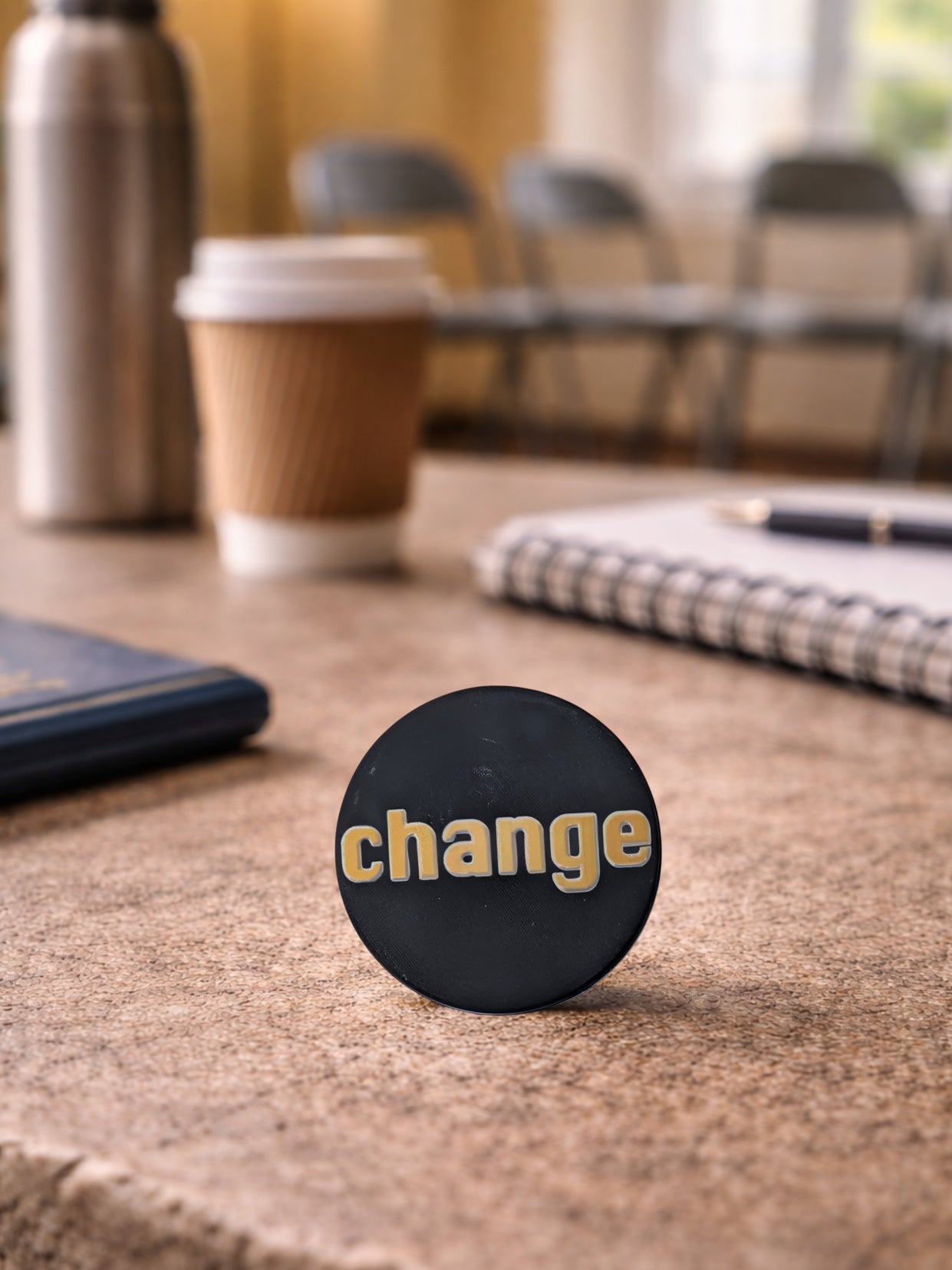 Change Your Attitude Change Your World Recovery Chip Sobriety Gift
