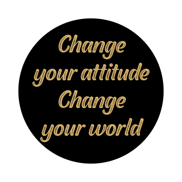 Change Your Attitude Change Your World Recovery Chip Sobriety Gift
