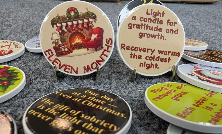 Christmas Monthly Milestone – Select Your Milestone | Unique Front & Back Designs