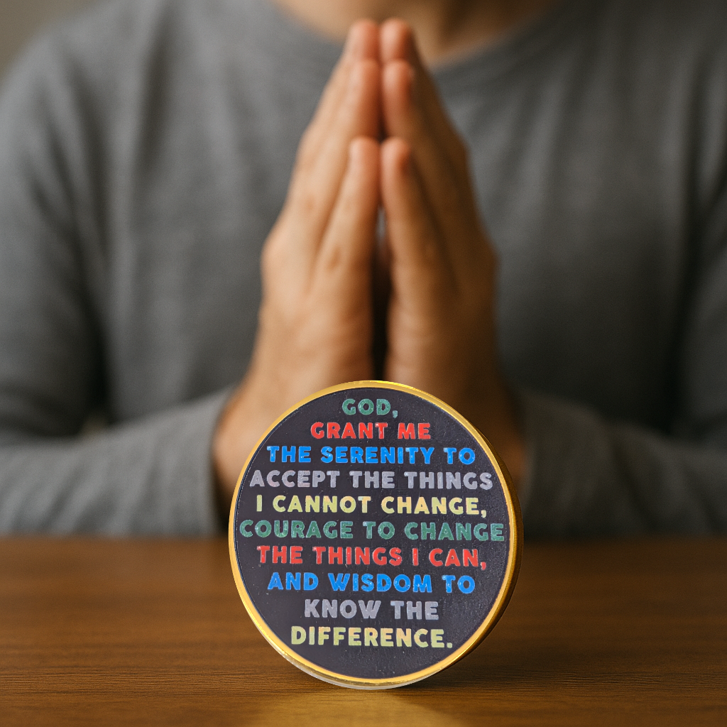 Custom First Responder Recovery Token – Police, Fire, EMS, Military Sobriety Coin