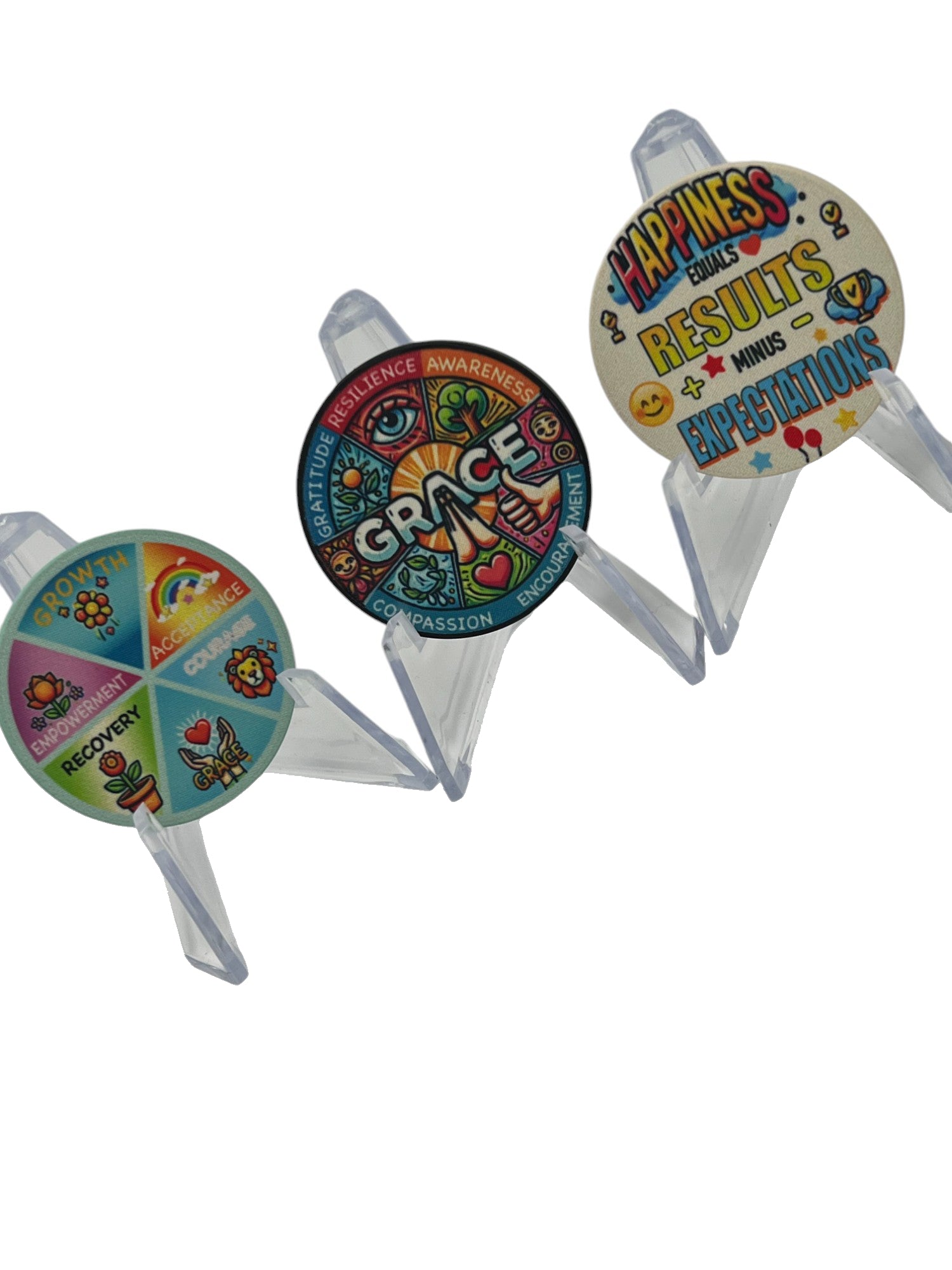 Grace & Growth Poker Chip – A Symbol of Recovery, Courage, and Empowerment