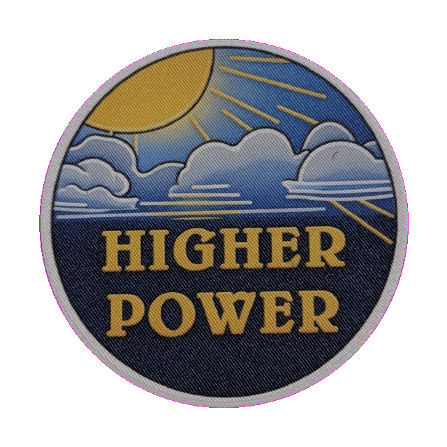 Higher Power If God Brings You to It Recovery Chip