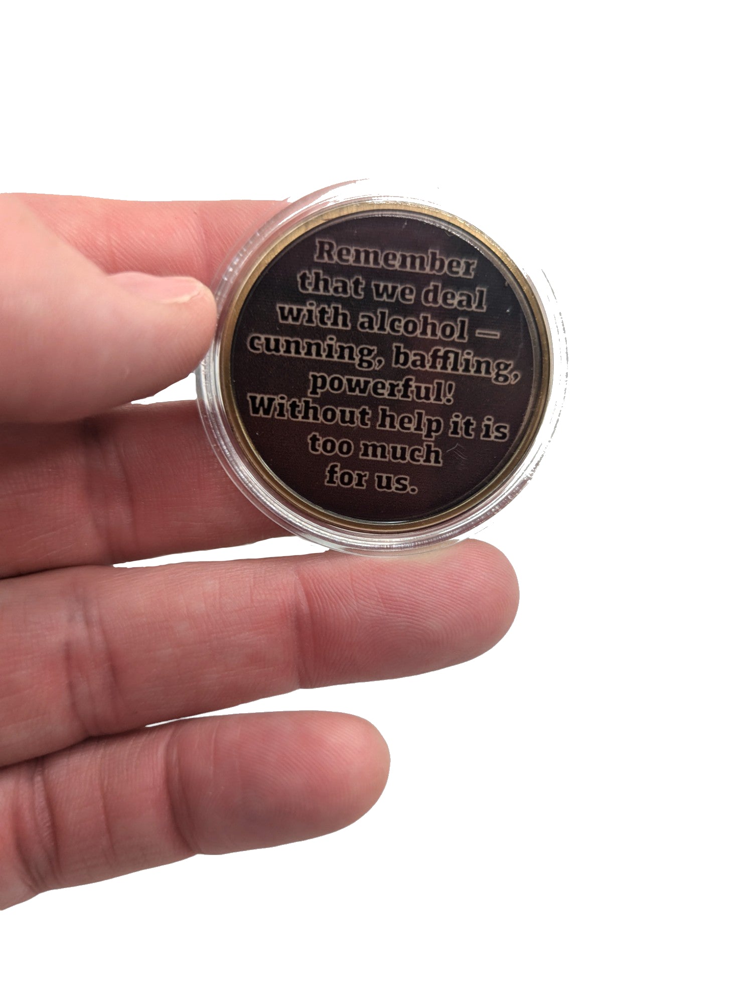 King Alcohol Celebrate Sobriety Milestones with the Limited Edition King Alcohol Recovery Coin
