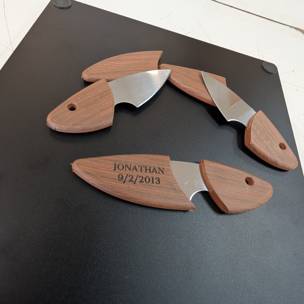 Personalized Engraved Pocket Knife | Custom Name & Sobriety Date | Recovery Gift for Men & Women