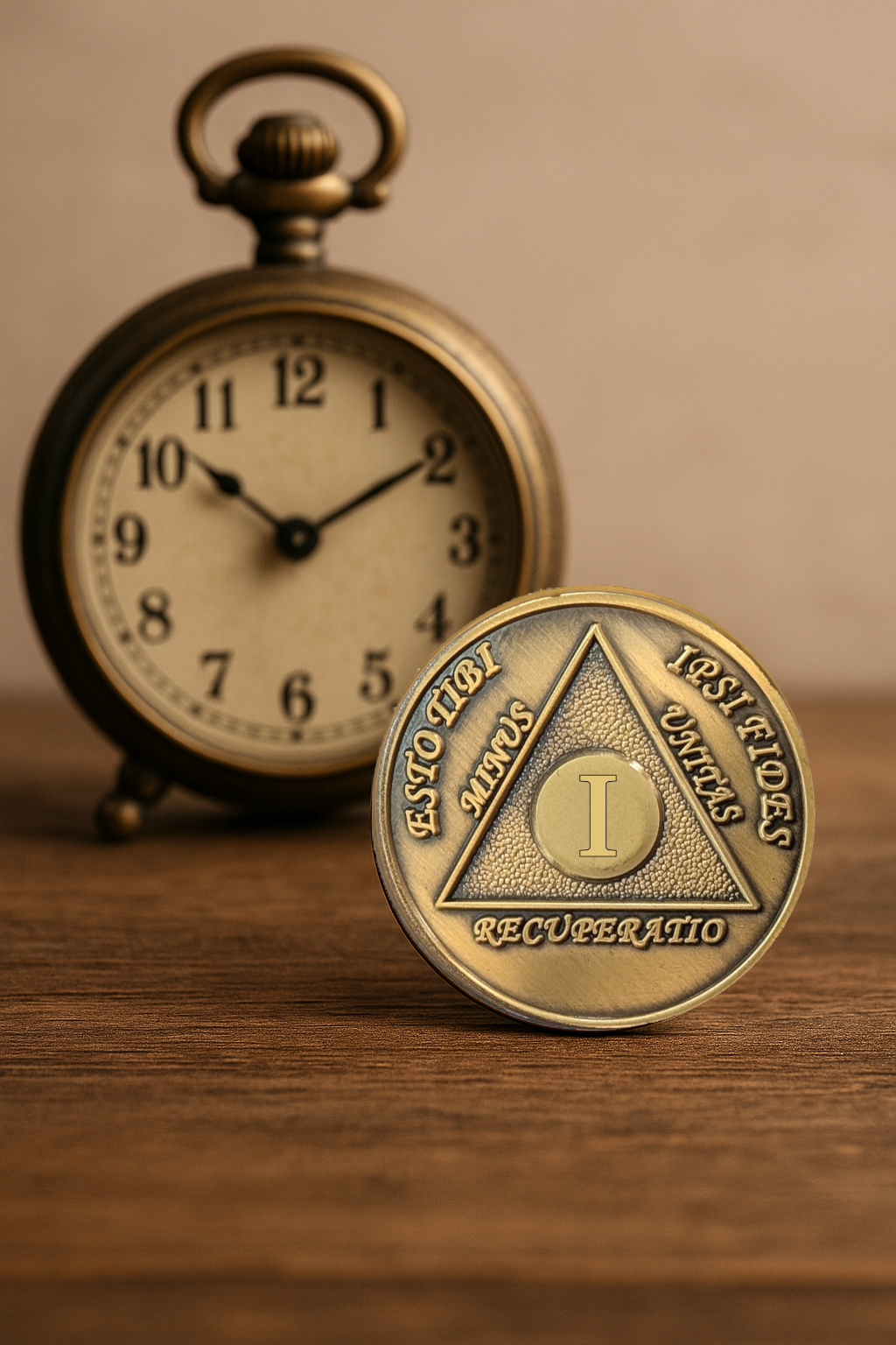 Personalized AA Latin Coin with Raised Latin Text – Available in 1–60 Years