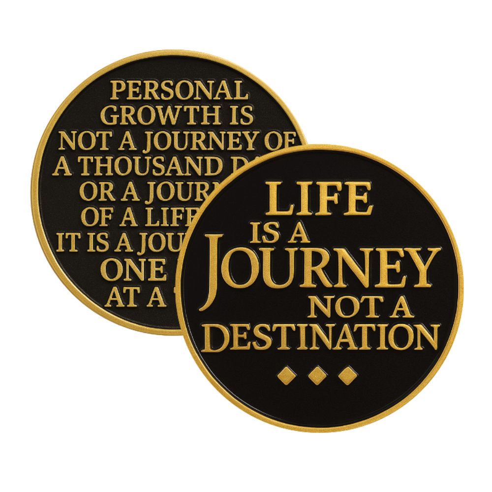 Life is a Journey Ceramic Chip