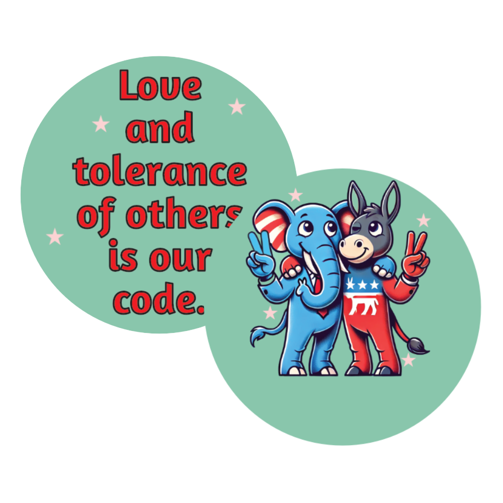 Love and Tolerance of Others Is Our Code Recovery Chip AA Sobriety Gift