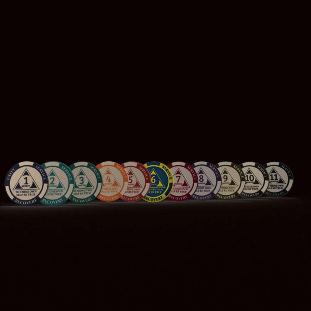 Monthly Poker Style Chip