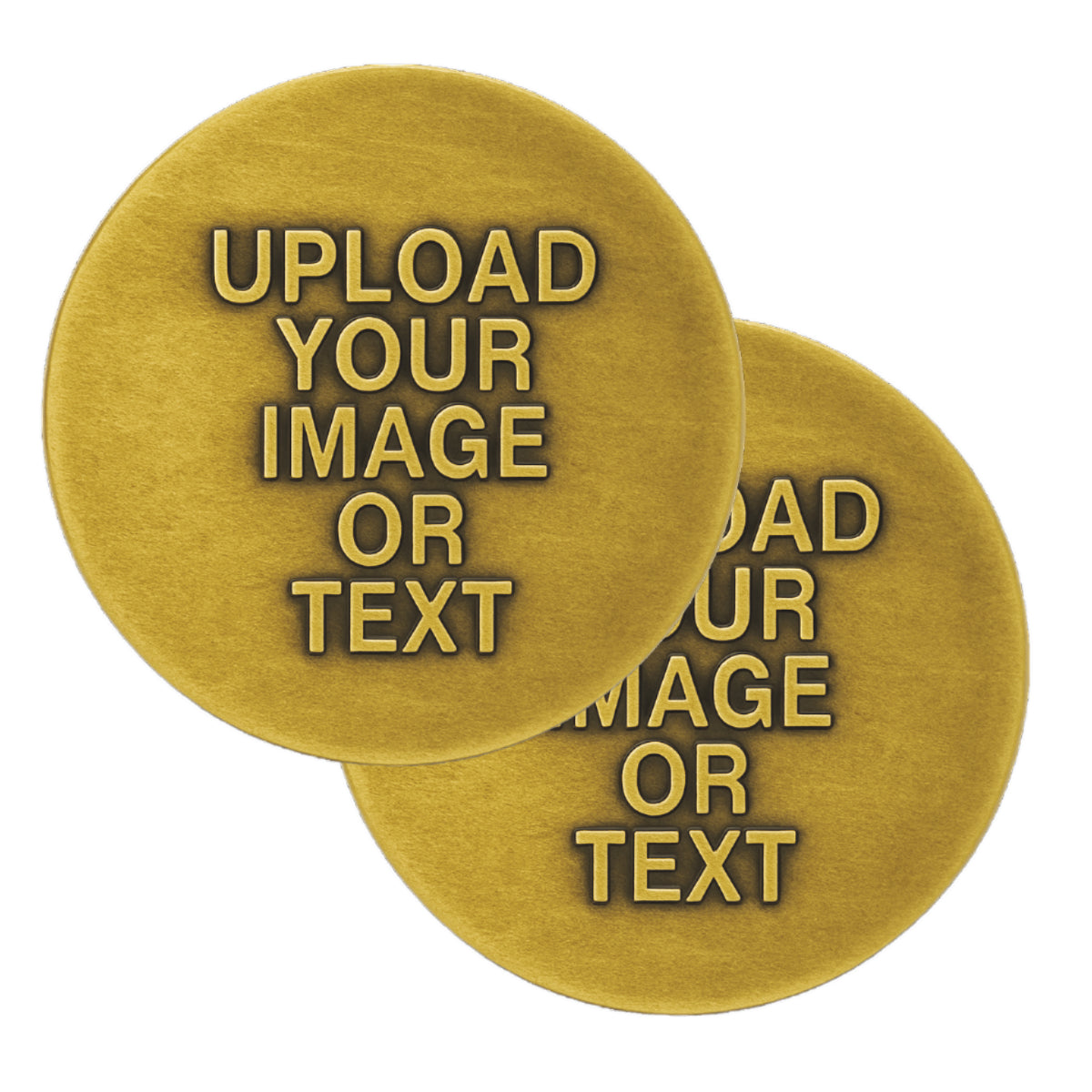 Create Your Own Custom One-Sided or Two-Sided Coin