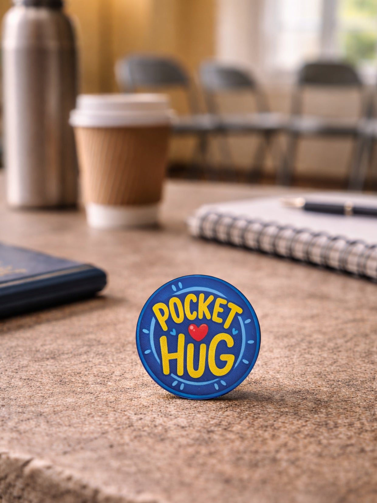 Pocket Hug Recovery Thank You Gift Sobriety Sponsor Appreciation Chip