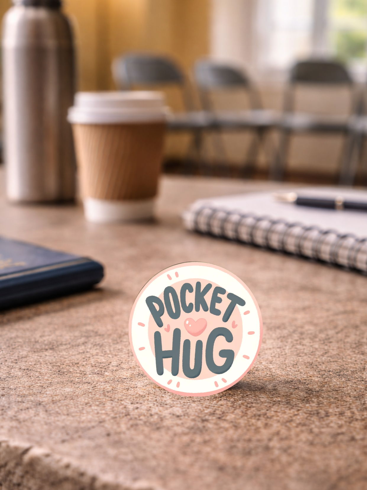 Pocket Hug Encouragement Gift for Tough Times Thinking of You Token