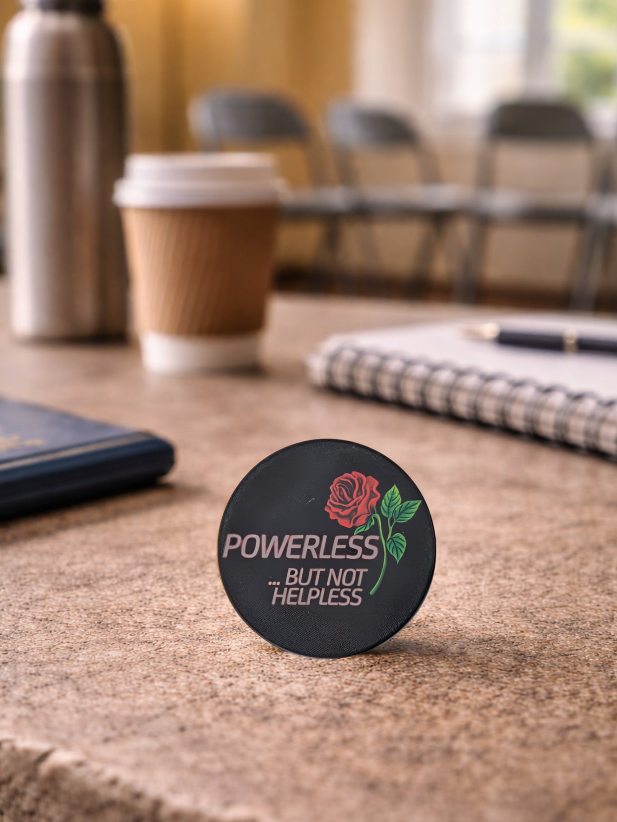 Powerless But Not Helpless Recovery Chip Sobriety Encouragement Gift