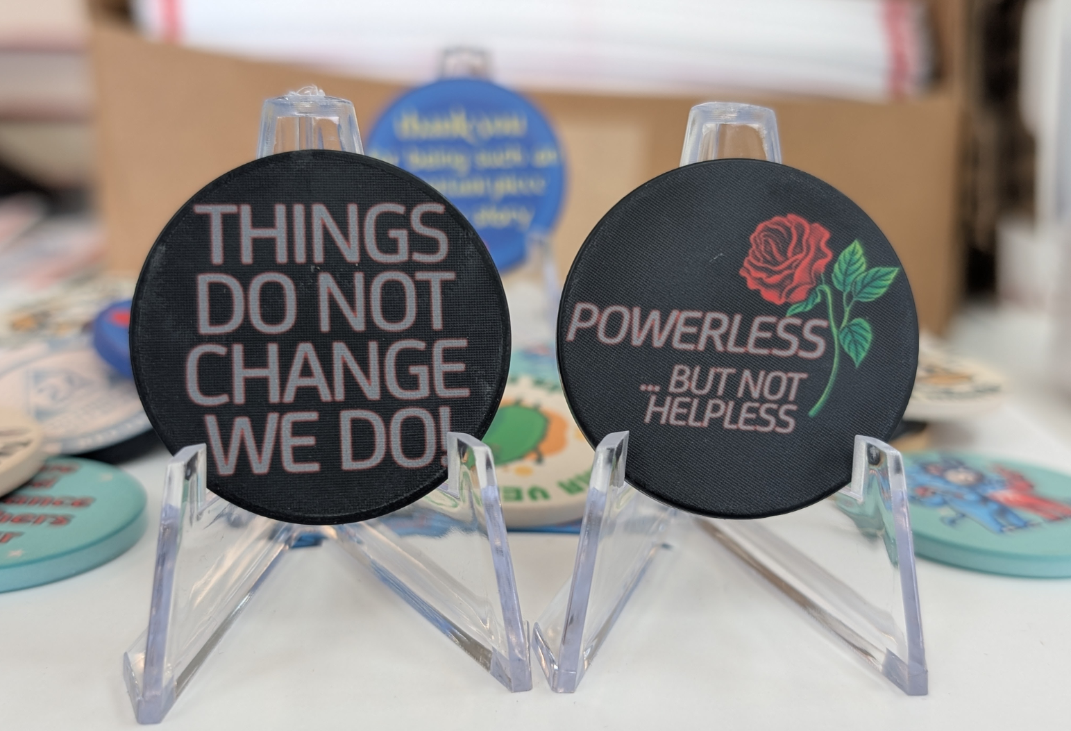 Powerless But Not Helpless Recovery Chip Sobriety Encouragement Gift