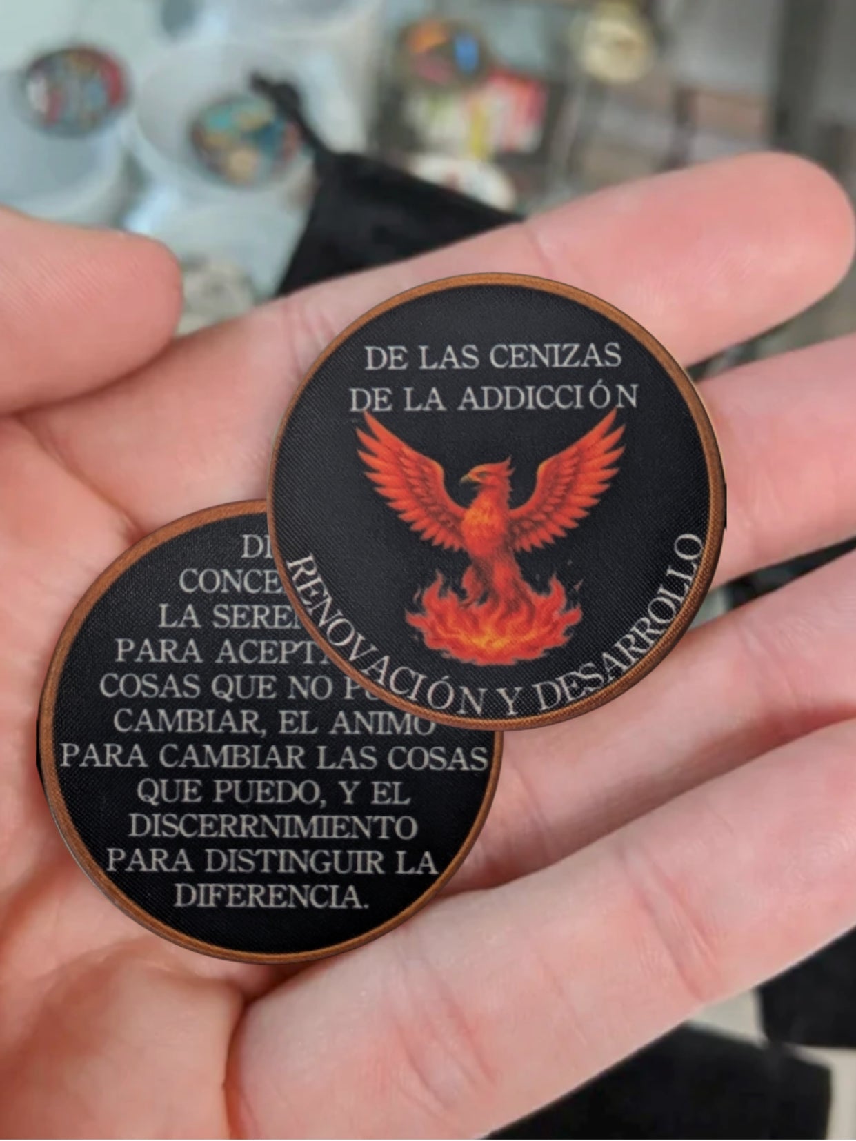 Renovación y Desarrollo Sobriety Chip (Español)