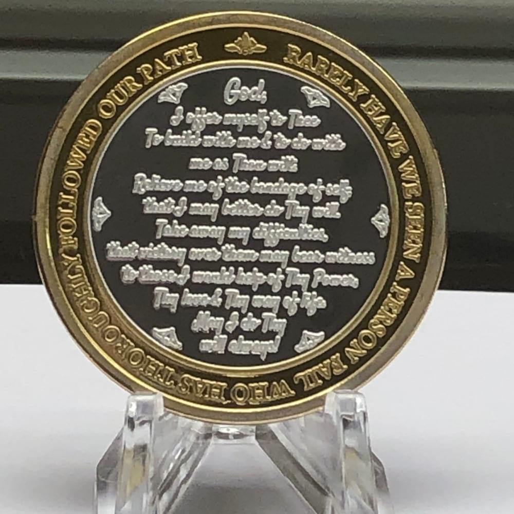 Silver-Gold AA Medallion