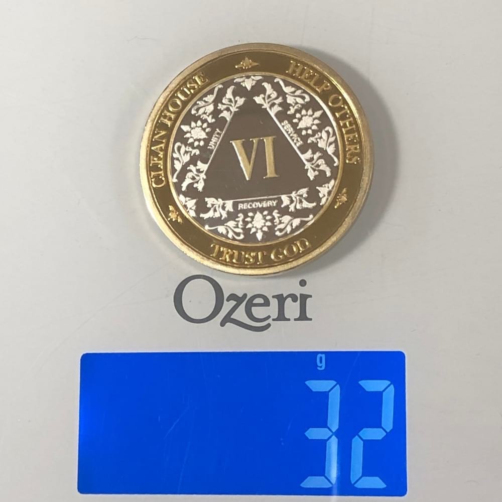 Silver-Gold AA Medallion