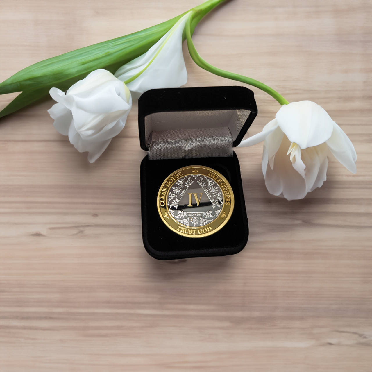 3-Pack AA Medallions: Select Your 3 Years, Silver & Gold Design