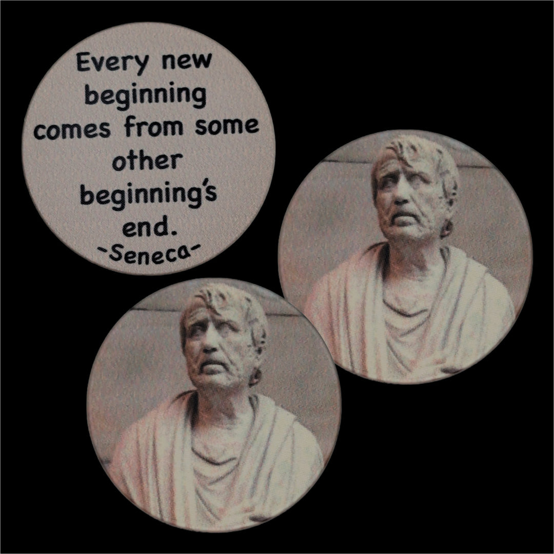 Seneca "New Beginnings" Philosophy Chip