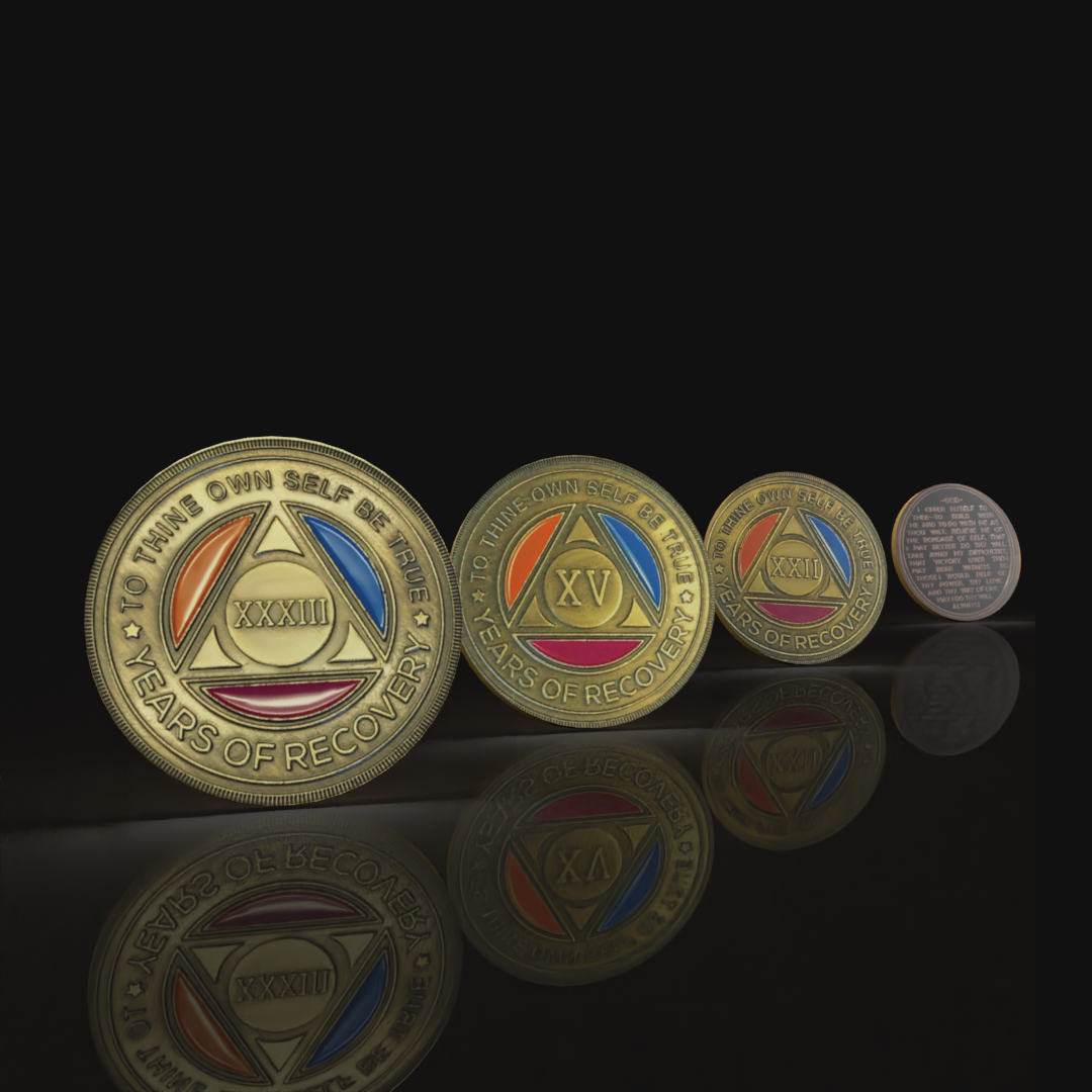 Bargain Bin Tri Color Yearly Medallion
