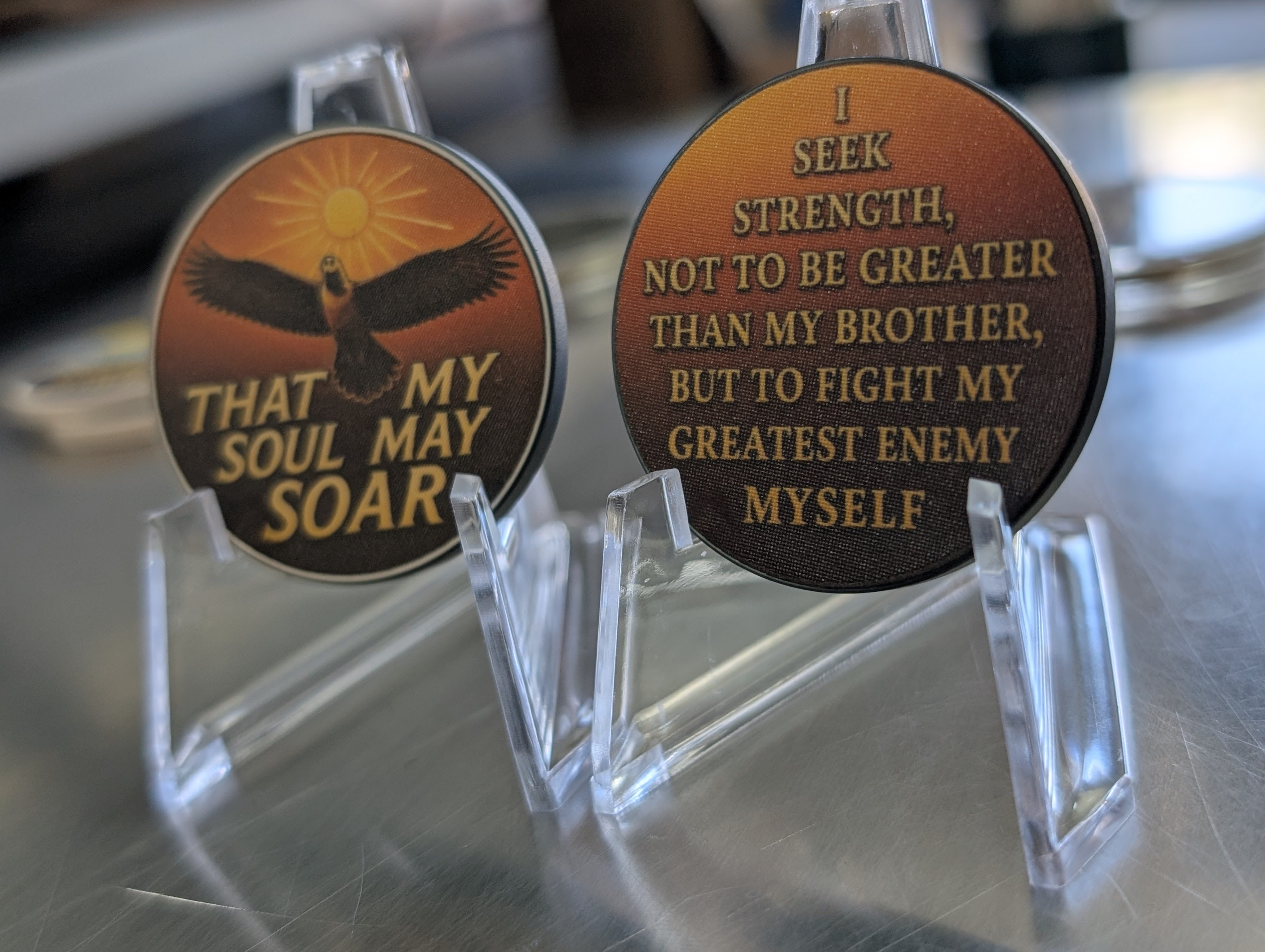 That My Soul May Soar Strength in Recovery Chip