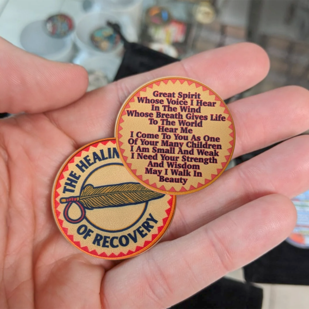 The Healing Spirit Sobriety Chip