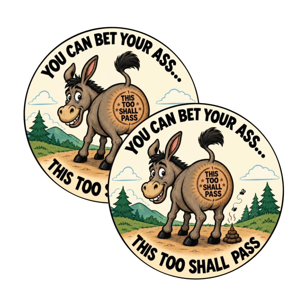 You Can Bet Your Ass... This Too Shall Pass Recovery Chip
