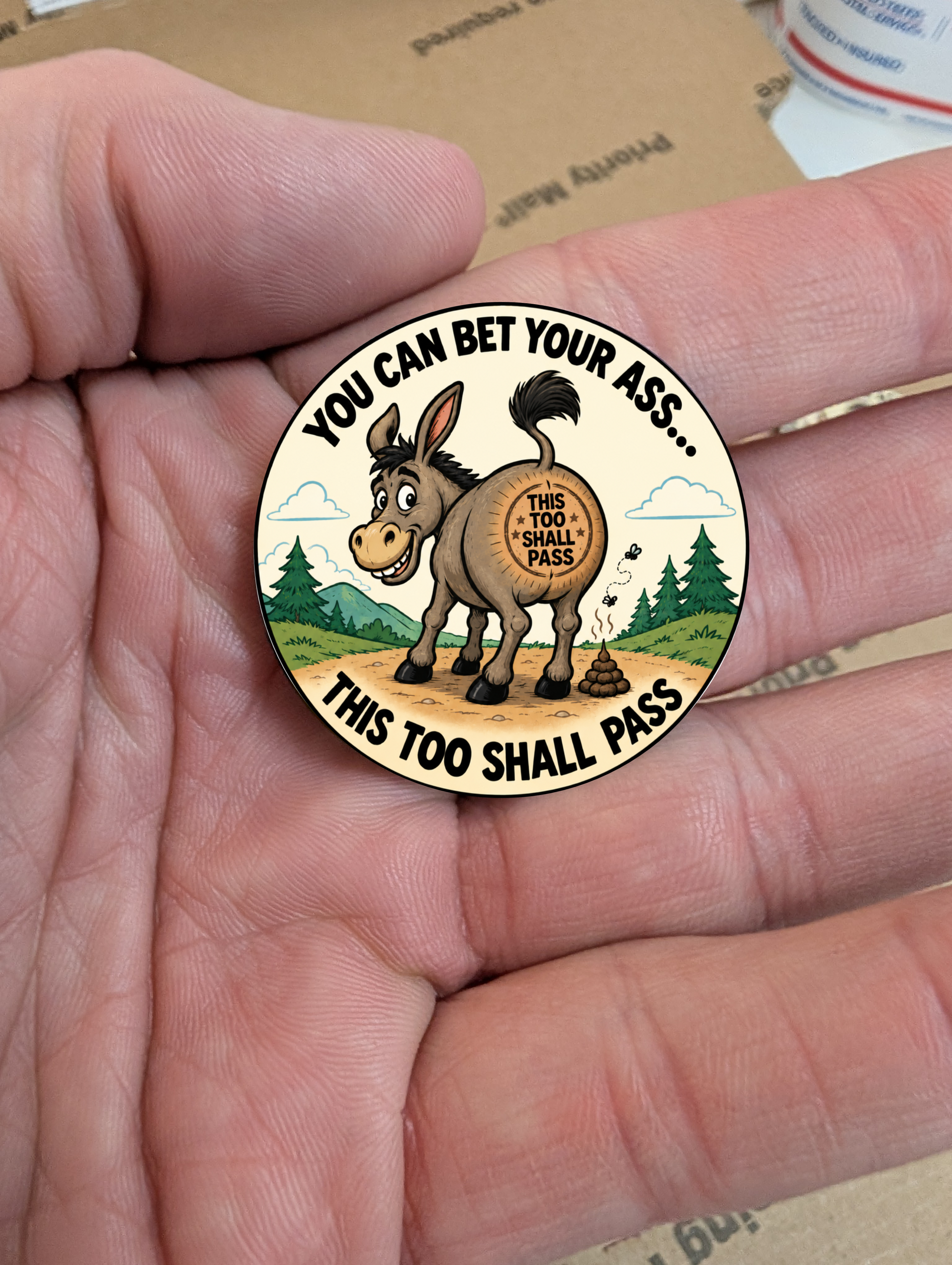 You Can Bet Your Ass... This Too Shall Pass Recovery Chip