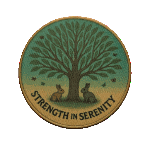 Tree of Life AA Recovery Chip – “Strength in Serenity” & “Rooted in Recovery” Double-Sided Token