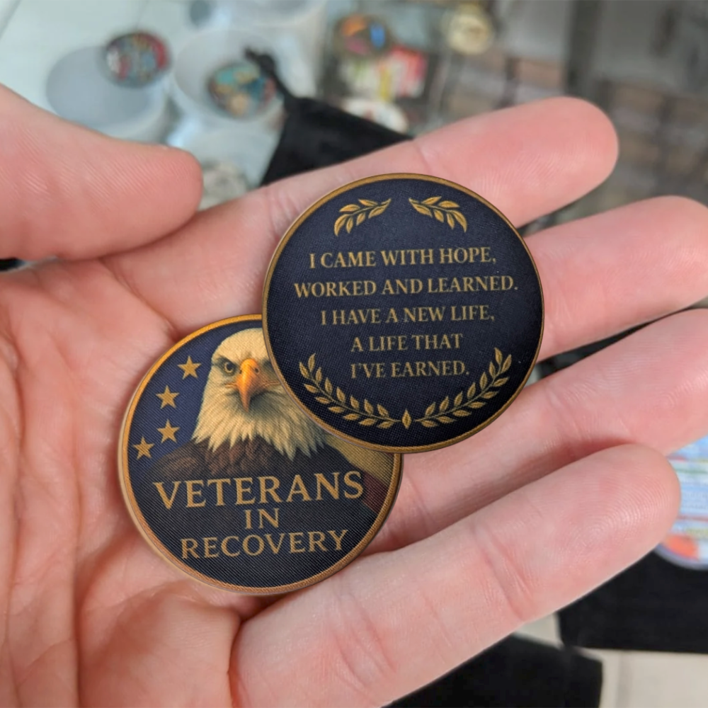 Veterans in Recovery Sobriety Chip