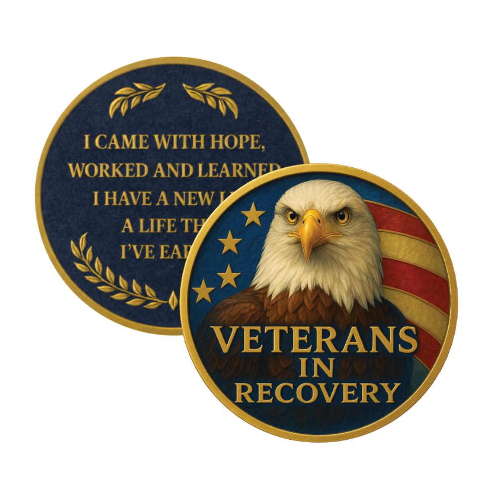 Veterans in Recovery Sobriety Chip