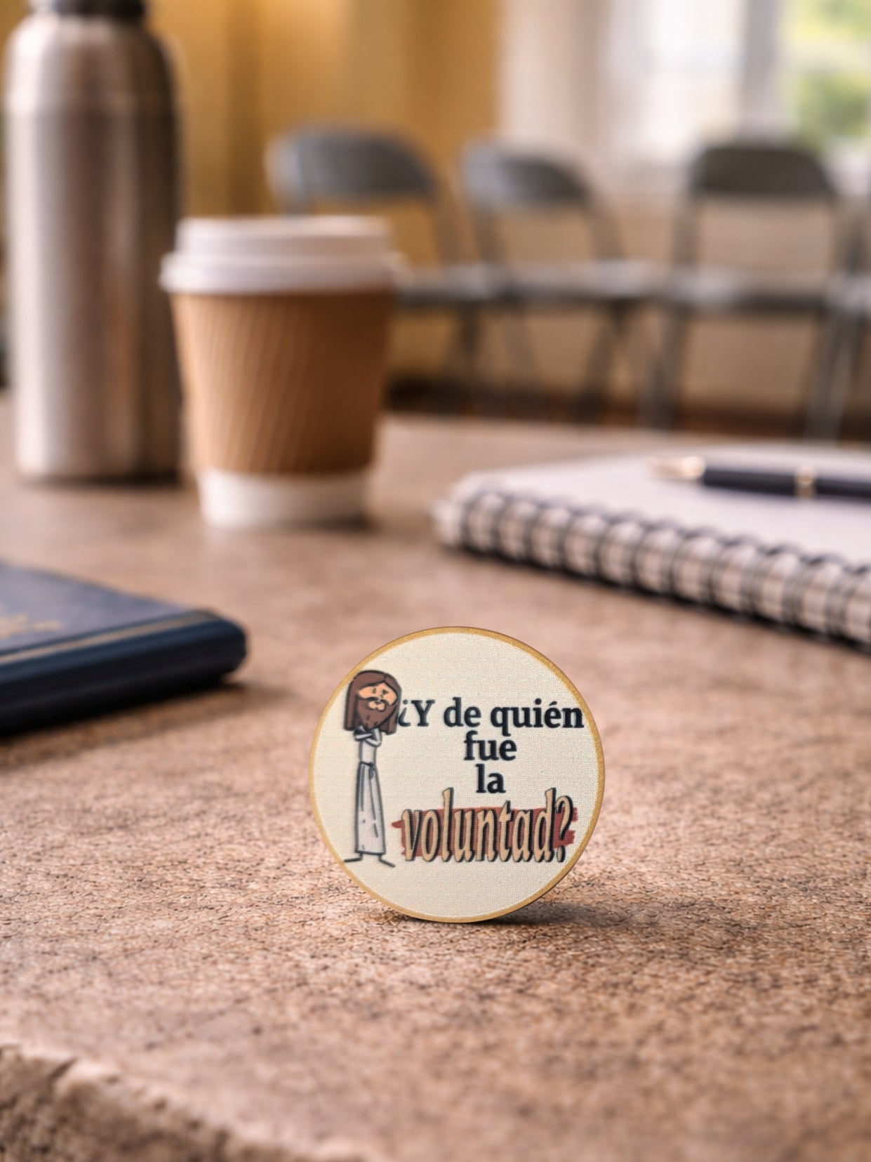 ¿Y de Quién Fue la Voluntad? Spanish Recovery Chip Sobriety Gift