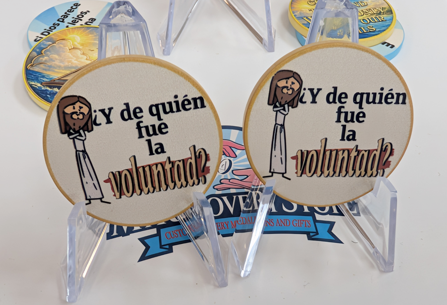 ¿Y de Quién Fue la Voluntad? Spanish Recovery Chip Sobriety Gift