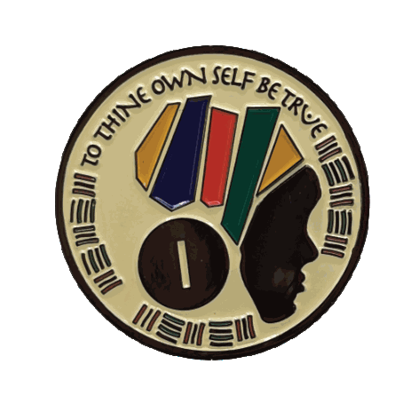 African Queen AA Coin 1-60yrs Sobriety Chip