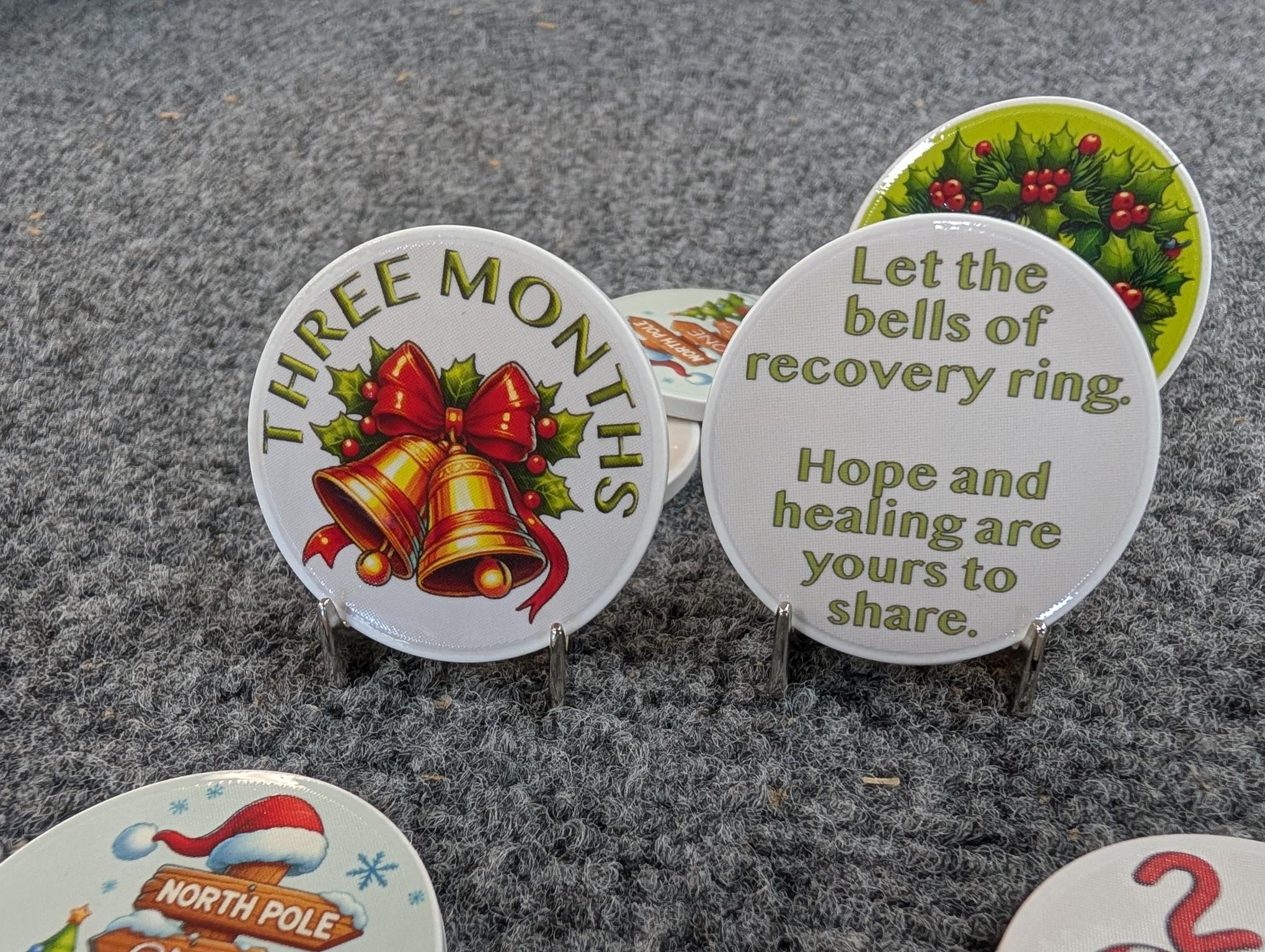 Christmas Monthly Milestone – Select Your Milestone | Unique Front & Back Designs