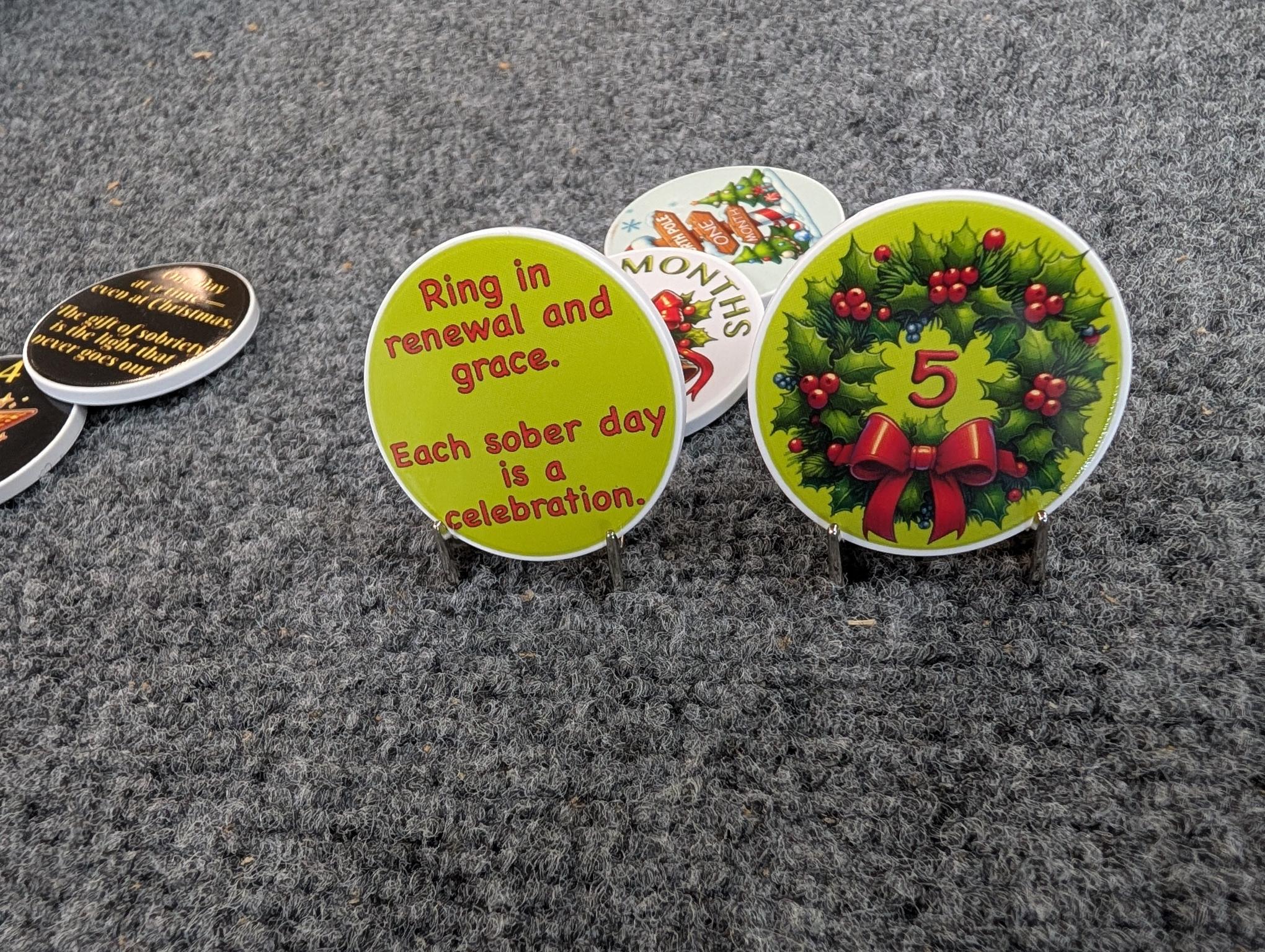 Christmas Monthly Milestone – Select Your Milestone | Unique Front & Back Designs