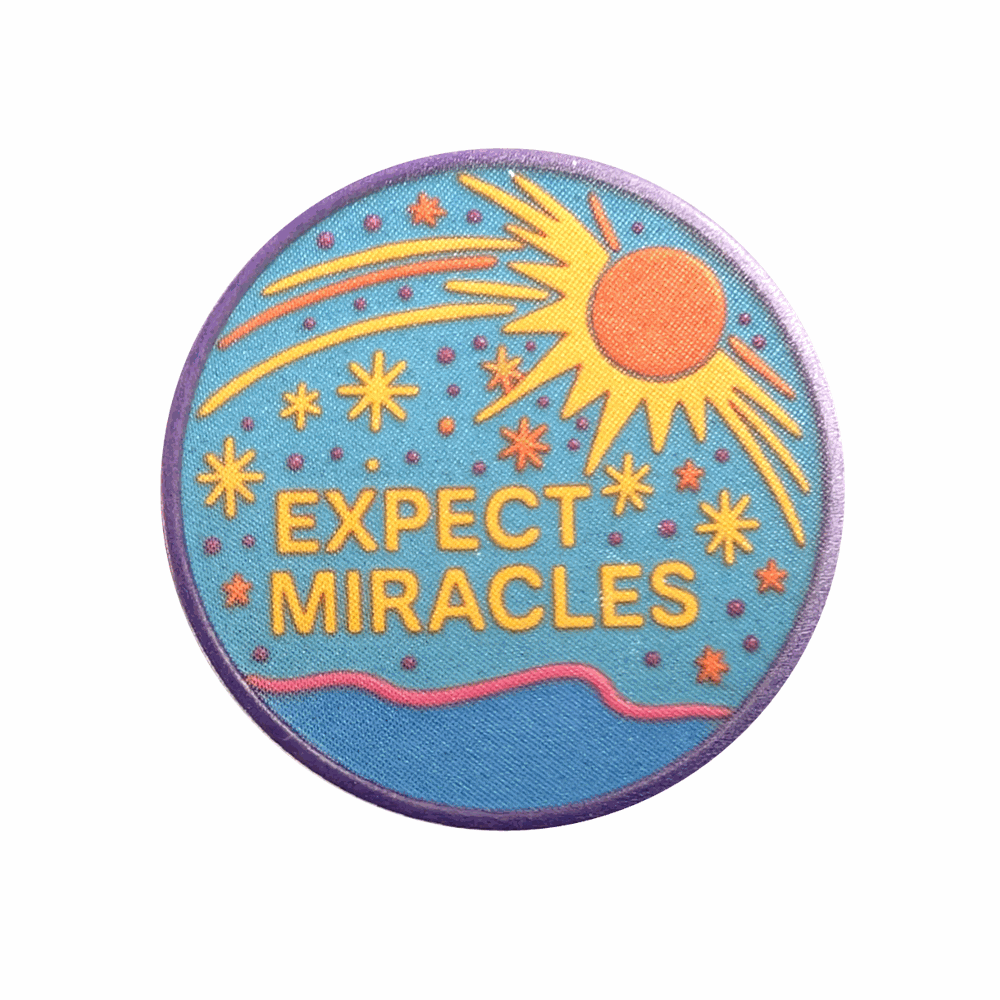 “Expect Miracles” Recovery Chip – Inspirational Miracle Token