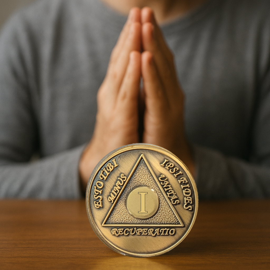 Personalized AA Latin Coin with Raised Latin Text – Available in 1–60 Years