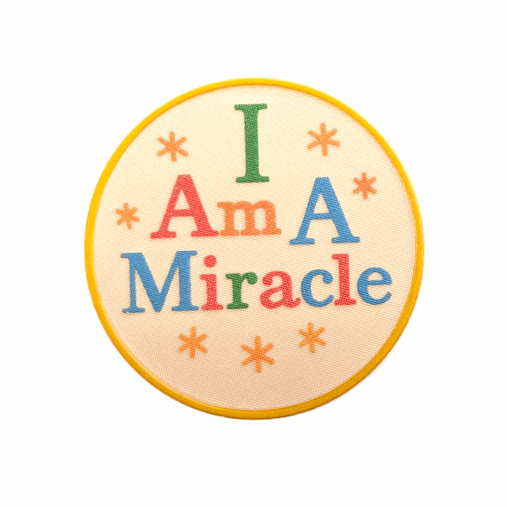 “I Am A Miracle” Recovery Chip – Butterfly Sobriety Token