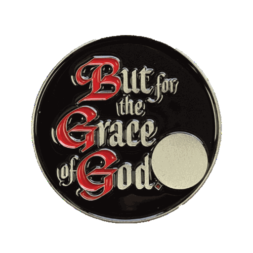 But for the Grace of God AA Coin – Serenity or Custom Back