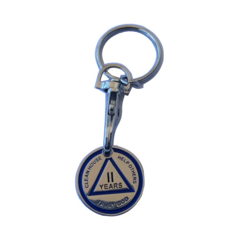 AA Yearly Sobriety Keychains (Years 1-5 Pack)