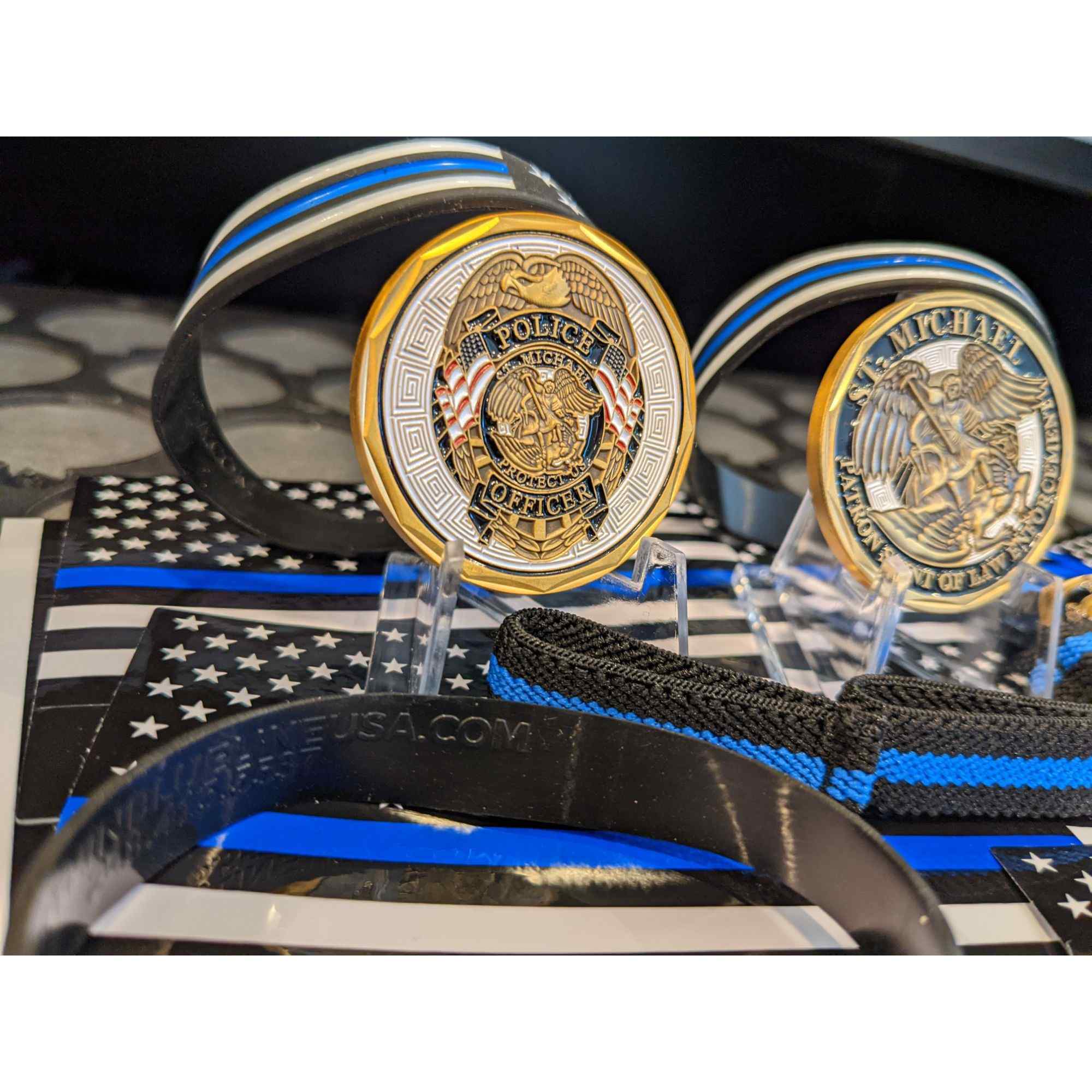 Saint Michael Patron Saint of Police Officers Medallion Police Coin