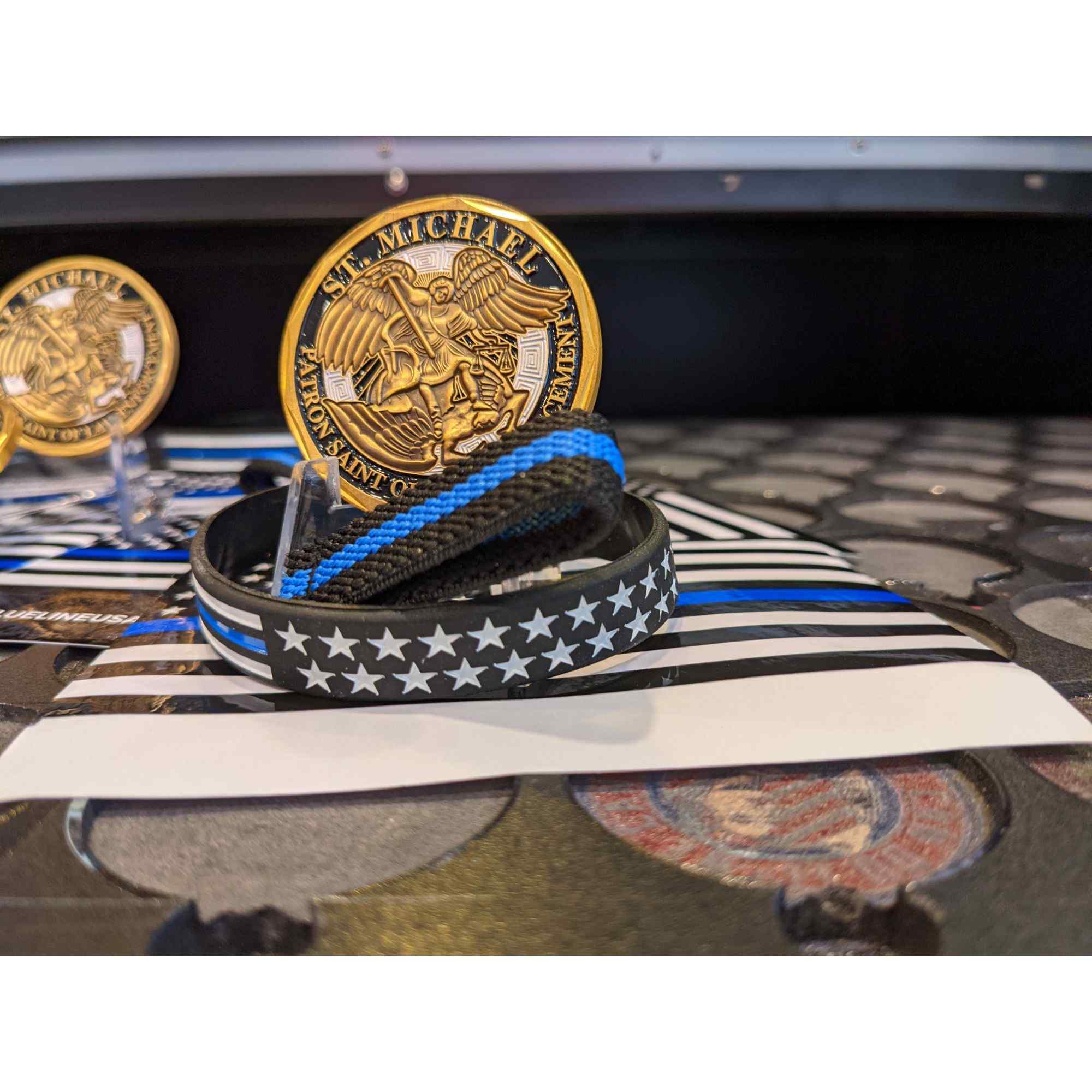 Saint Michael Patron Saint of Police Officers Medallion Police Coin