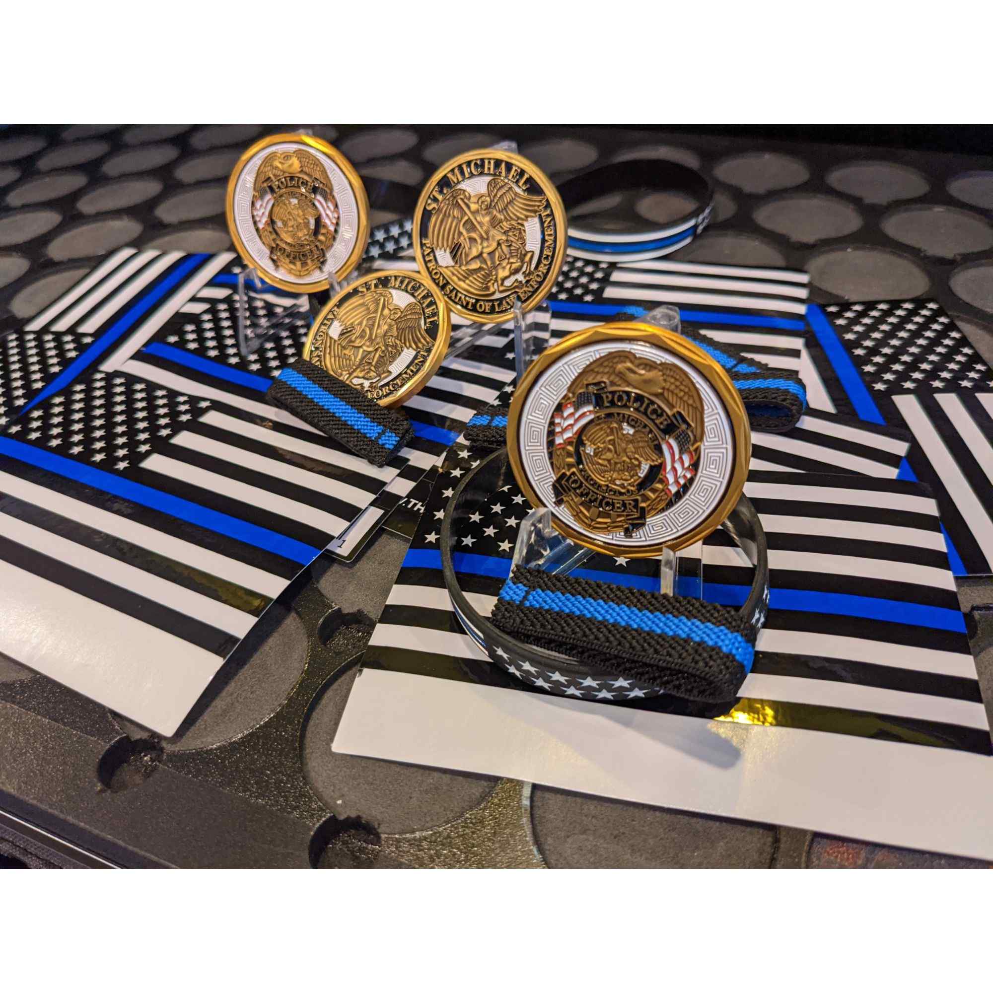 Saint Michael Patron Saint of Police Officers Medallion Police Coin