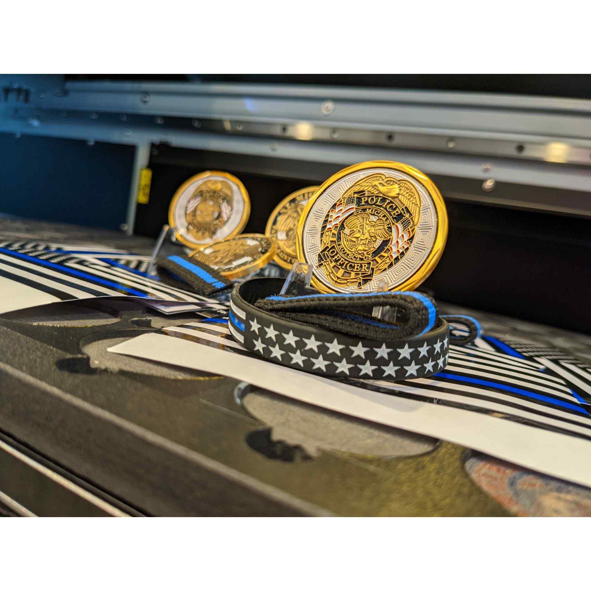 Saint Michael Patron Saint of Police Officers Medallion Police Coin