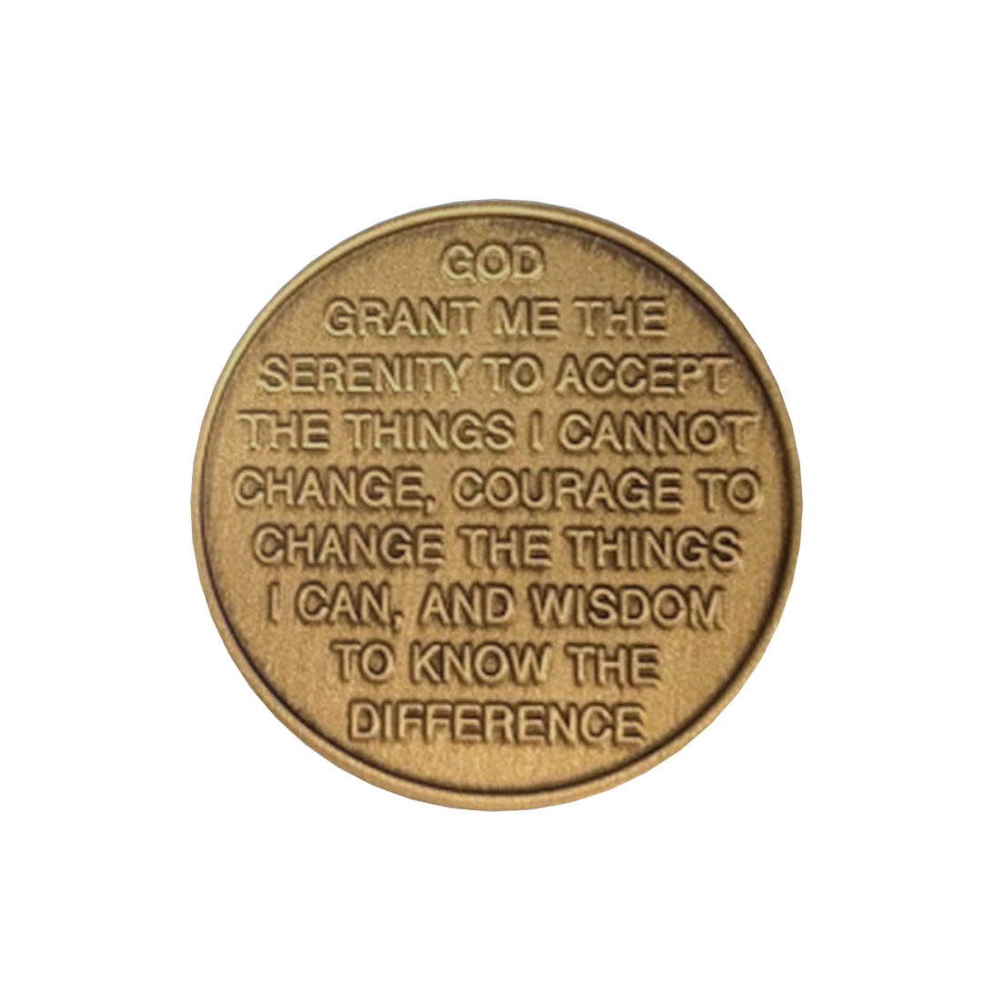 Circle Triangle with Serenity Prayer