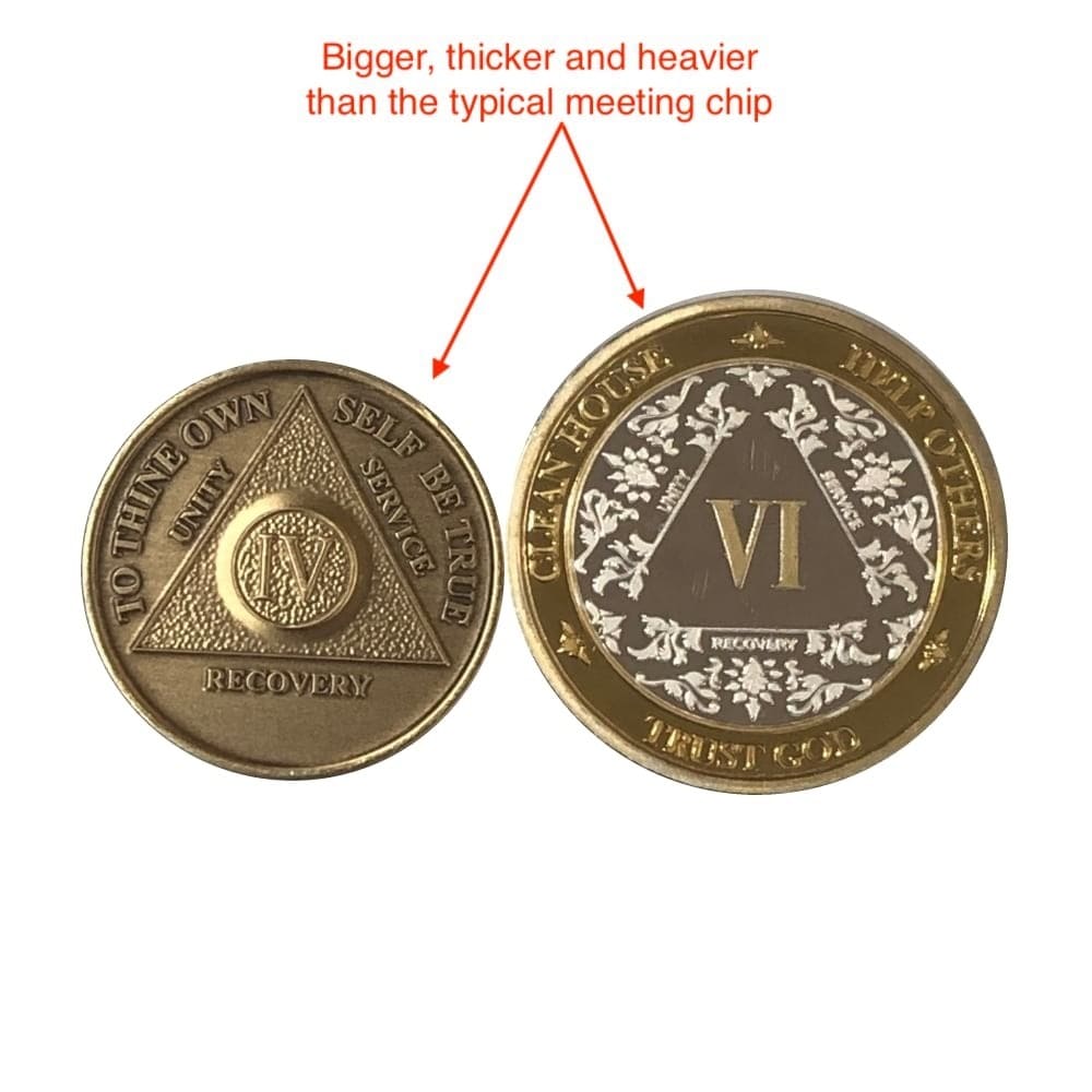 Silver-Gold AA Medallion