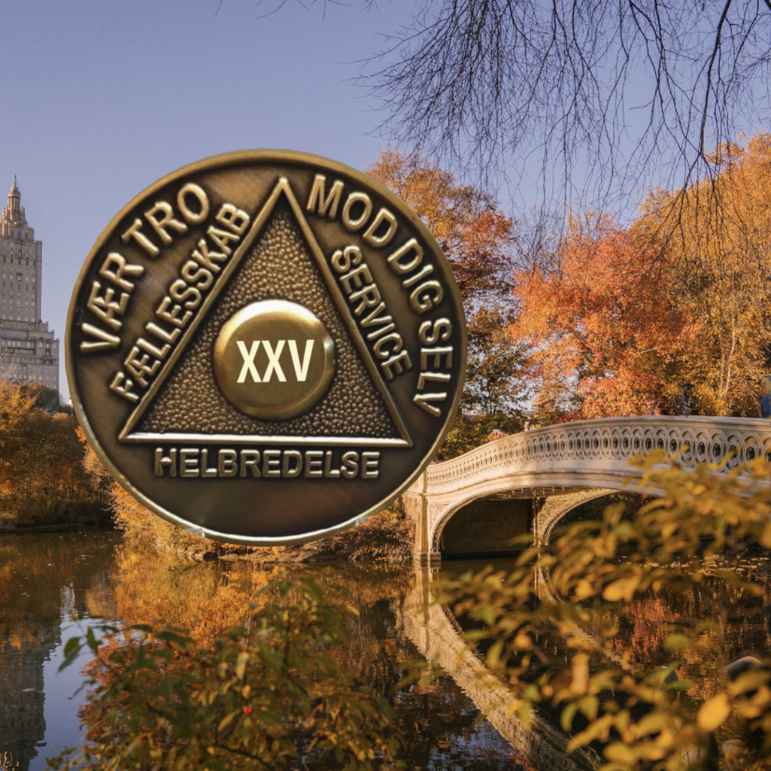 Danish Sobriety Coin up to 60yrs