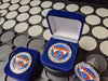 MyRecoveryStore Knicks Basketball Style Medallion AA Yearly Chip for Alcoholics Anonymous (Years 1-5) Comes Inside Its Own Blue Gift Box