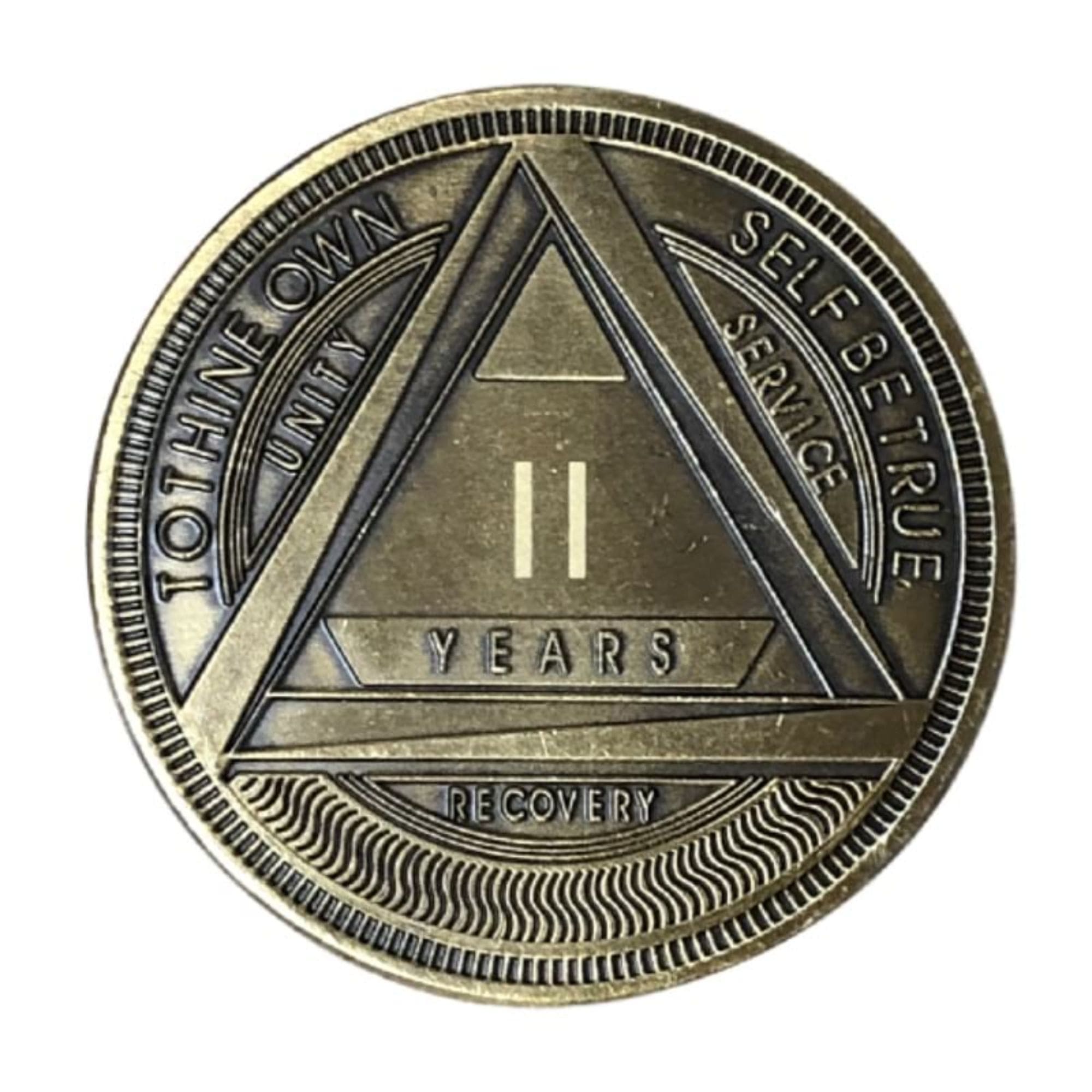 Bronze Roman Numeral up to 60yrs